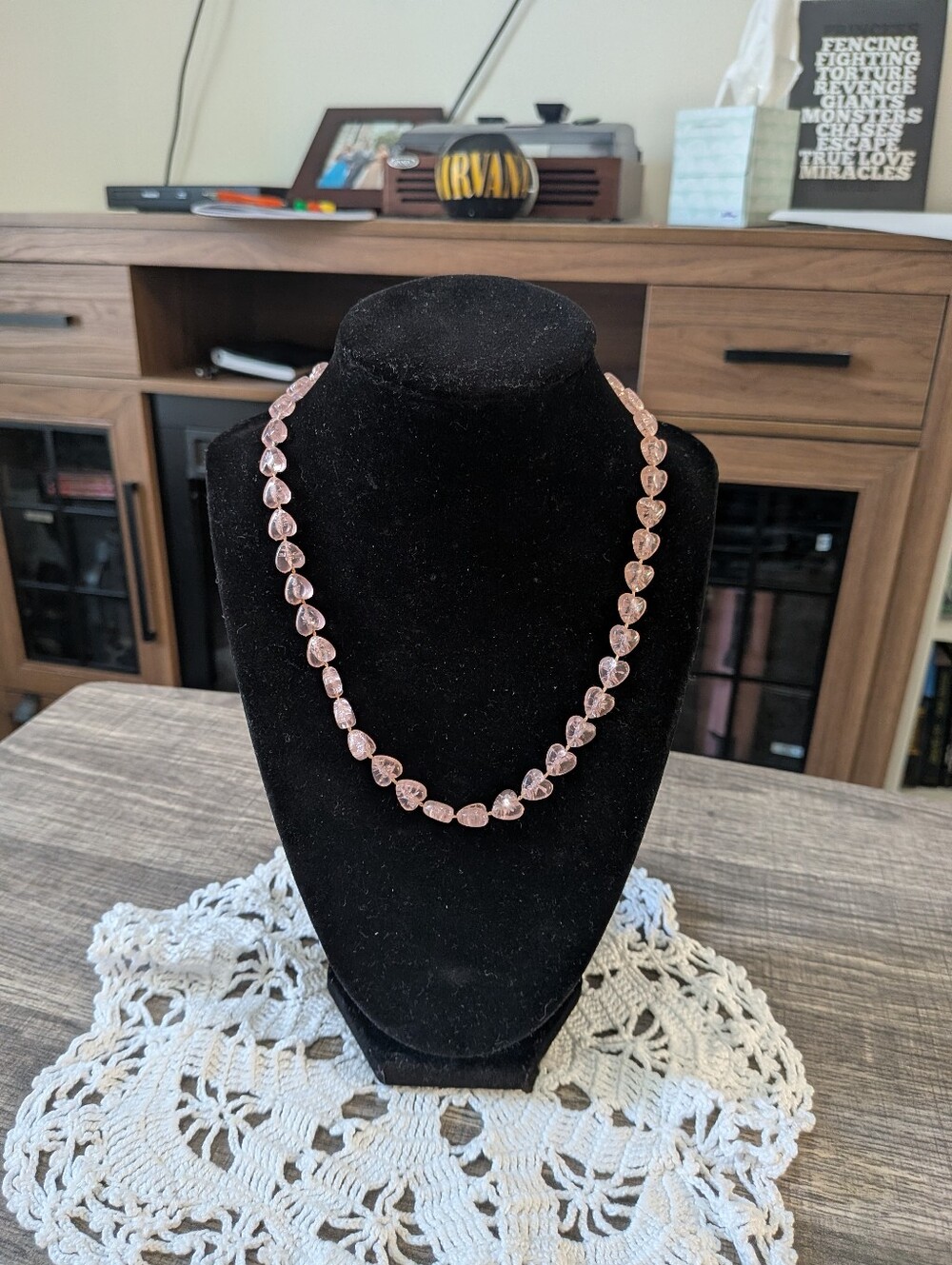 Pink Heart Necklace